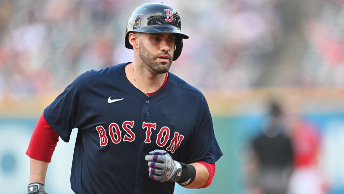 Boston Red Sox designated hitter J.D. Martinez